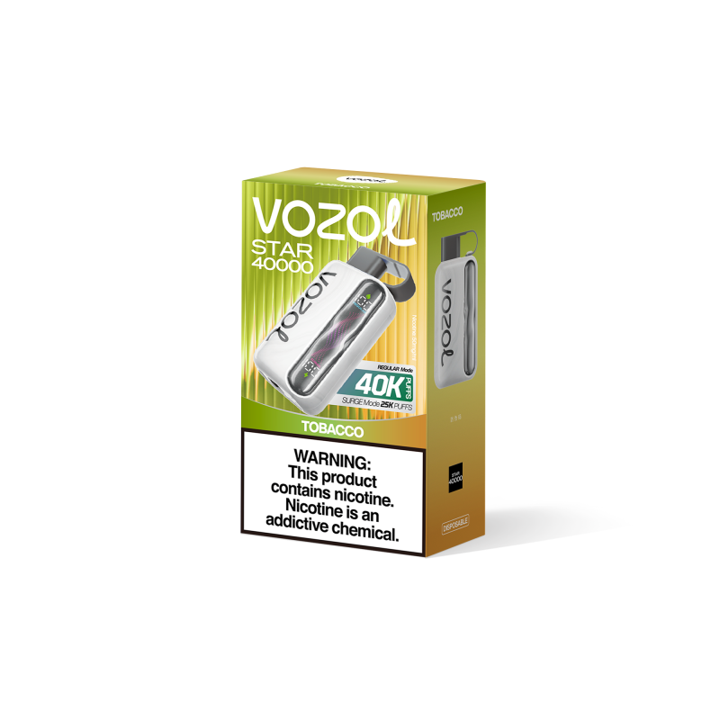 VOZOL RAVE 40000 Puffs Sensing Display 40K Großhandel wiederaufladbare  Einweg-Vapes